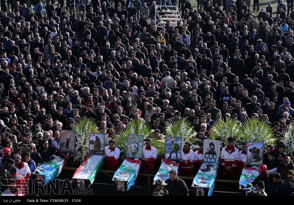 مشهد - تشییع کوهنوردان خراسانی جانباخته حادثه اشترانکوه