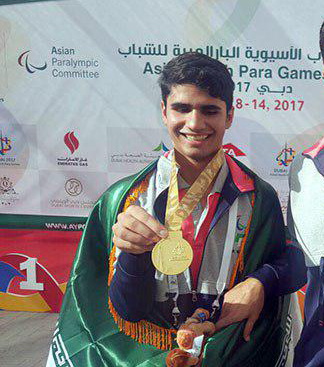 3 نشان رقابت های پارا آسیایی امارات به ورزشكاران فارس رسید