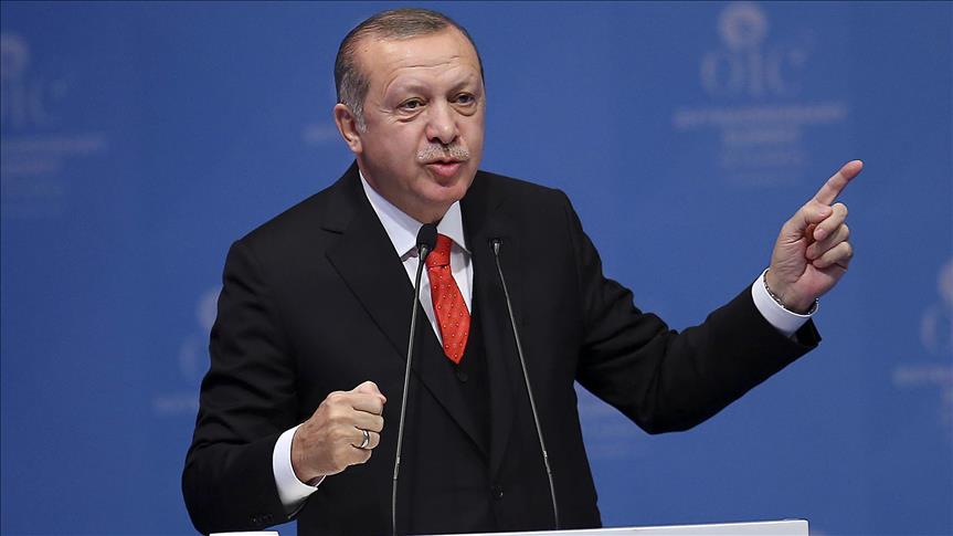 Erdogan slams US' Quds move at Istanbul summit Erdogan slams US' Quds move at Istanbul summit
