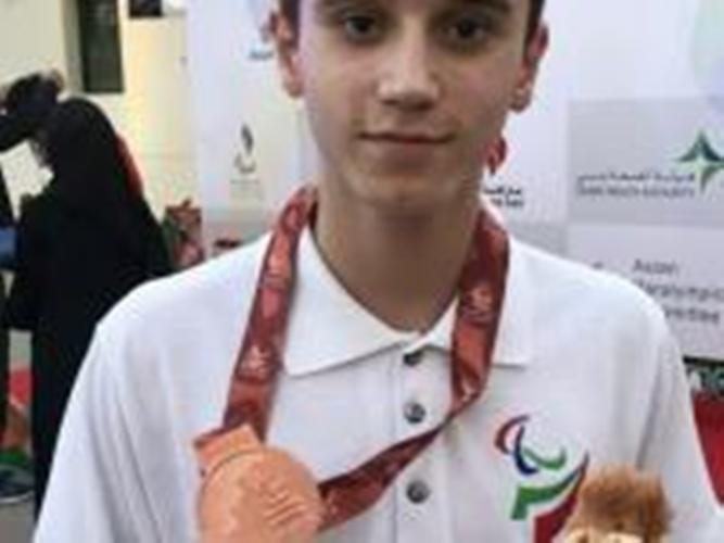 Iranian swimmer grabs bronze medal in Asian Para Games Iranian swimmer grabs bronze medal in Asian Para Games