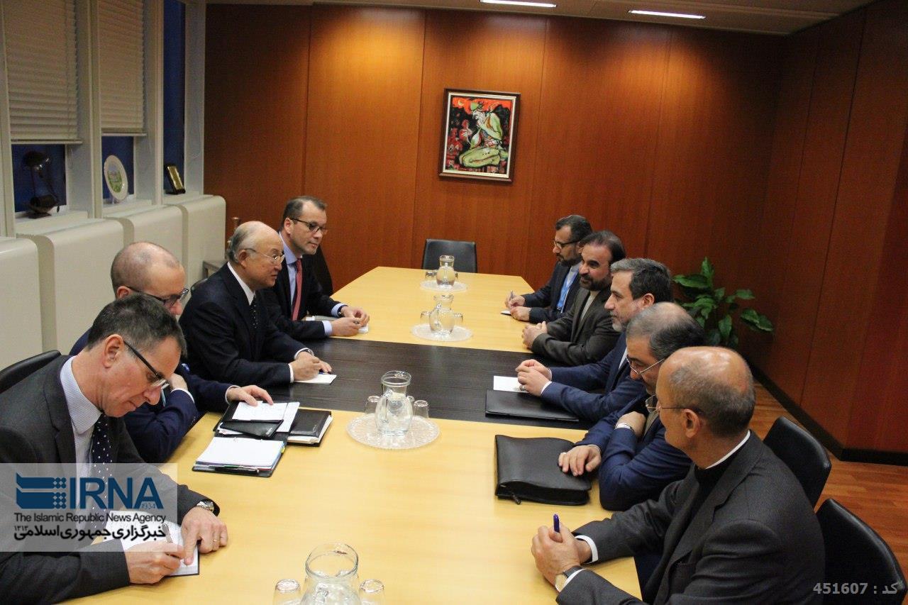 Araqchi, Amano discuss Iran-IAEA cooperation Araqchi, Amano discuss Iran-IAEA cooperation