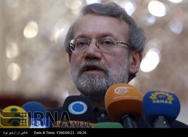 ایران جوہری معاہدہ: تمام فریقن کی تعمیل سے عالمی سلامتی کیلئے فائدہ ہوگا: لاریجانی ایران جوہری معاہدہ: تمام فریقن کی تعمیل سے عالمی سلامتی کیلئے فائدہ ہوگا: لاریجانی