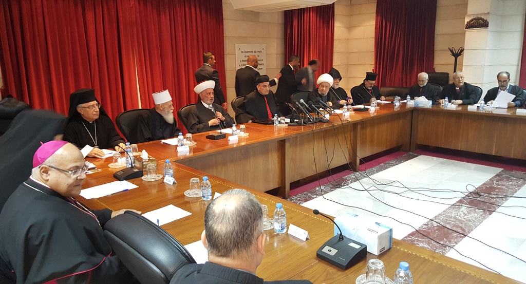 Lebanon religious leaders against Trump's Quds move Lebanon religious leaders against Trump's Quds move