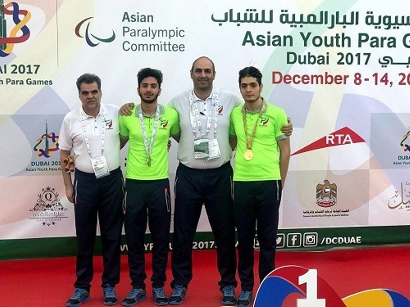 Iran swimmer bags gold in Asian Para Games Iran swimmer bags gold in Asian Para Games