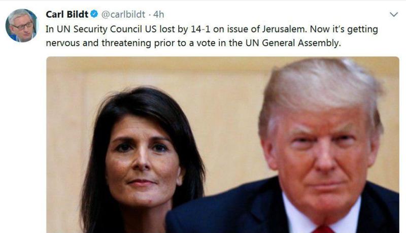 Ex-Swedish PM highlights fall of US Quds plot Ex-Swedish PM highlights fall of US Quds plot