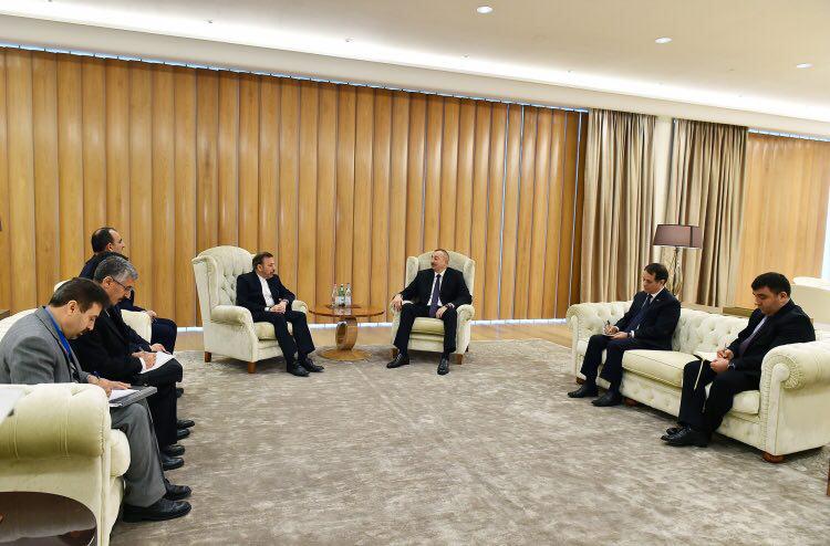 Iran presidential aide meets Azeri president Iran presidential aide meets Azeri president