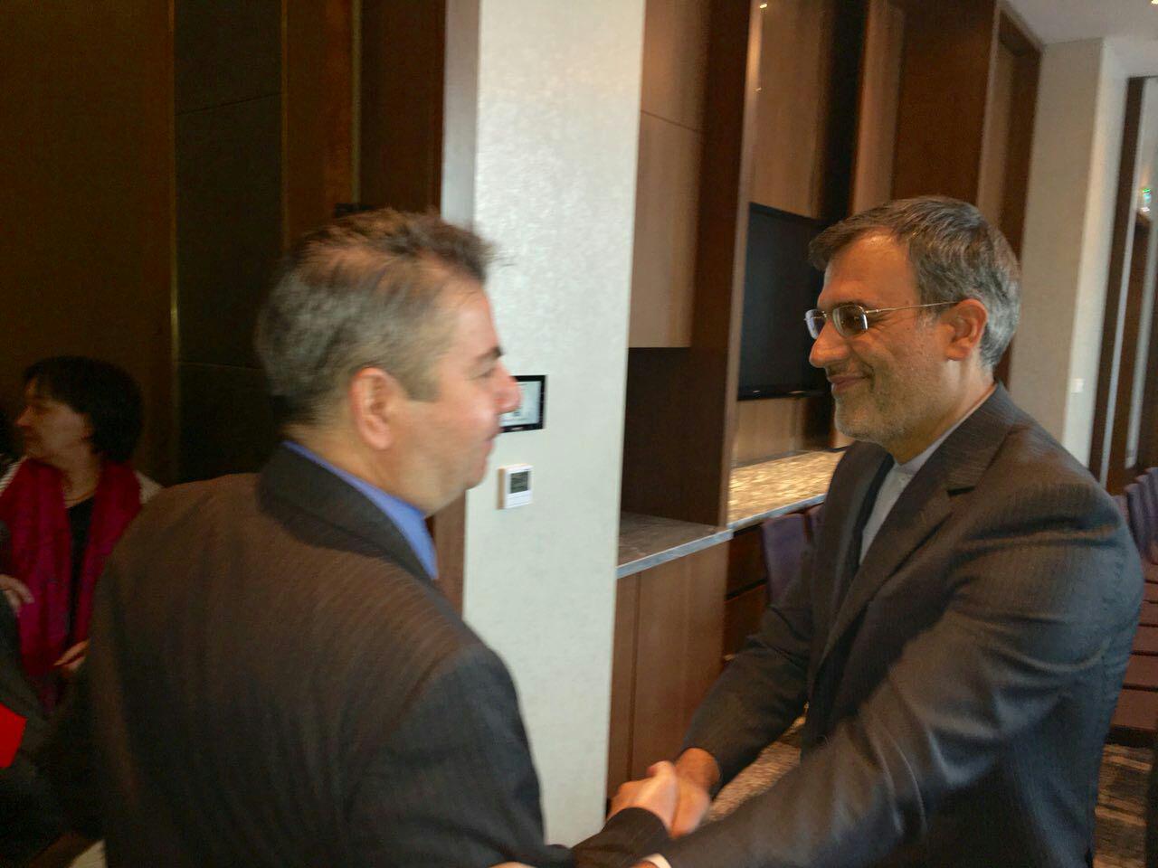 Turkish delegation in Syria peace talks meets with Jaberi Ansari Turkish delegation in Syria peace talks meets with Jaberi Ansari