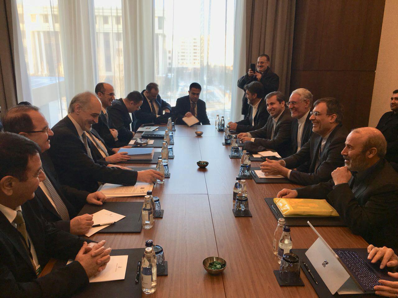 Iran deputy FM discusses ties with Syrian envoy in Astana Iran deputy FM discusses ties with Syrian envoy in Astana