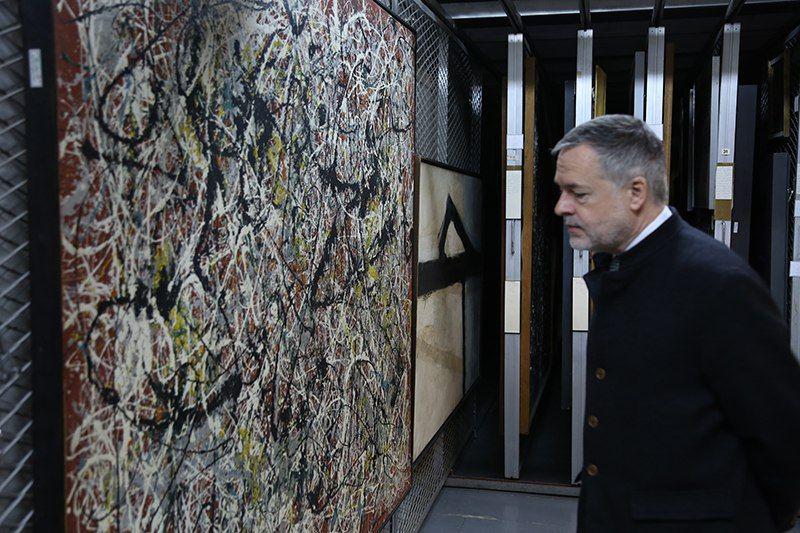 Brit Museum head visits Tehran Contemporary Art Museum Brit Museum head visits Tehran Contemporary Art Museum