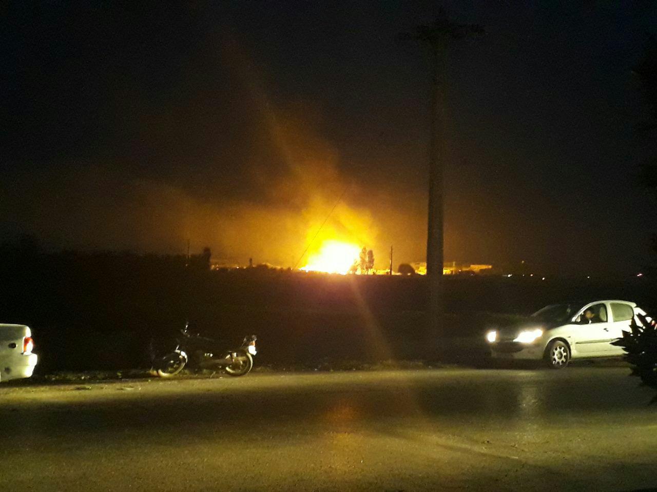 آتش سوزی ناشی از انفجار مخزن گاز در دزفول مهار شد