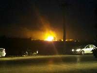 آتش سوزی ناشی از انفجار مخزن گاز در دزفول مهار شد