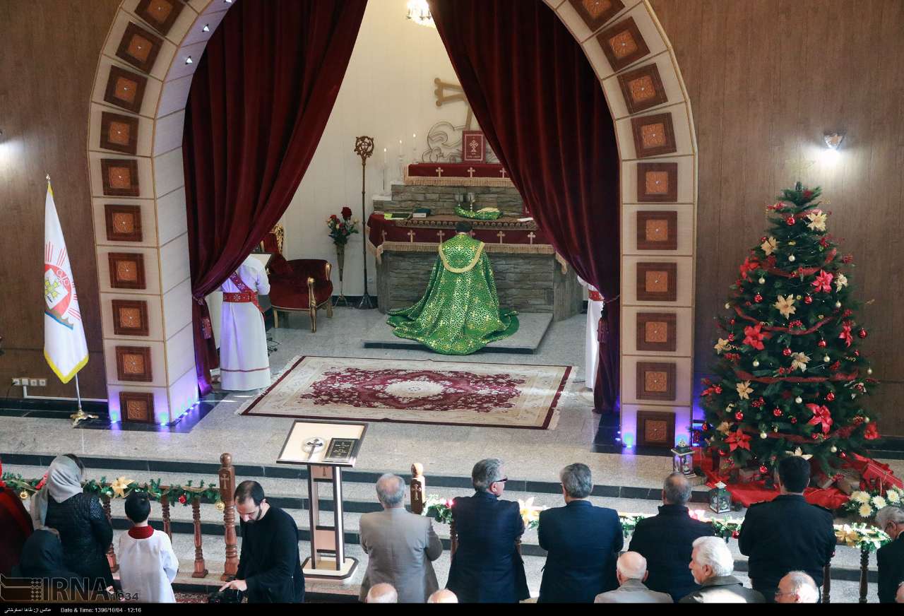 World's 2nd oldest church in Orumiyeh holds Xmas rituals World's 2nd oldest church in Orumiyeh holds Xmas rituals