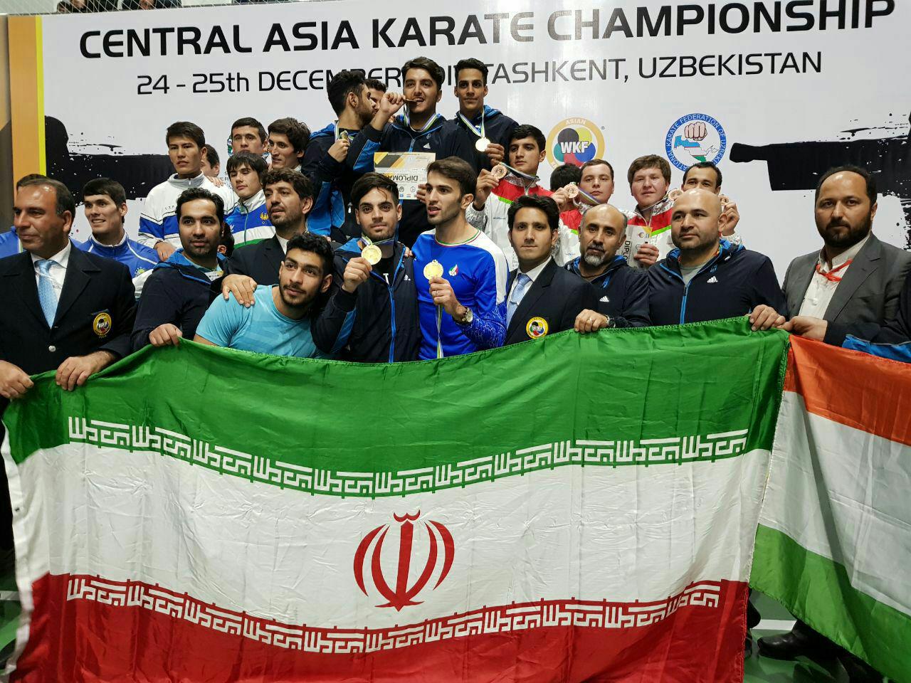 Iran karatekas top Central Asia Champs Iran karatekas top Central Asia Champs