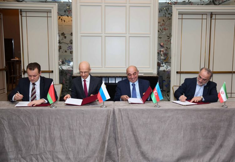 Iran attends quadrilateral meeting on transportation in Baku Iran attends quadrilateral meeting on transportation in Baku