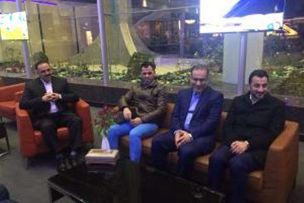 Iraqi sports minister arrives in Tehran Iraqi sports minister arrives in Tehran