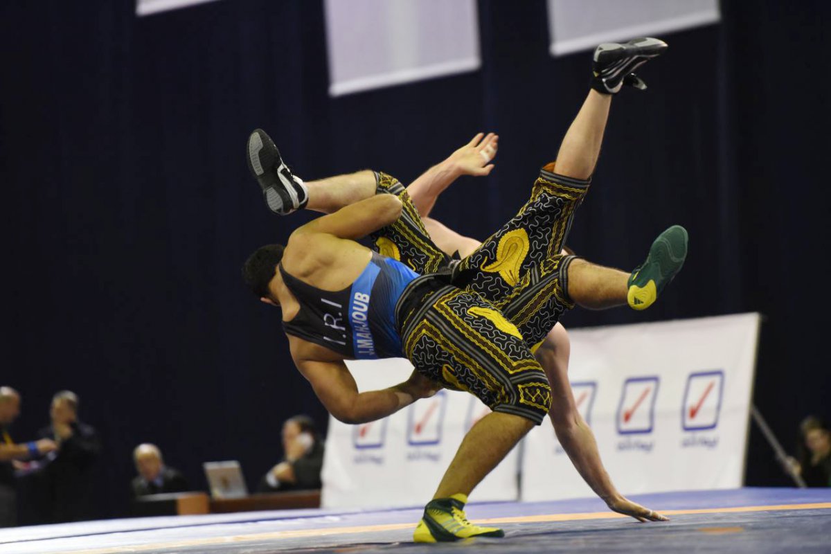 Iran wrestler runner-up in Asian Champs Iran wrestler runner-up in Asian Champs