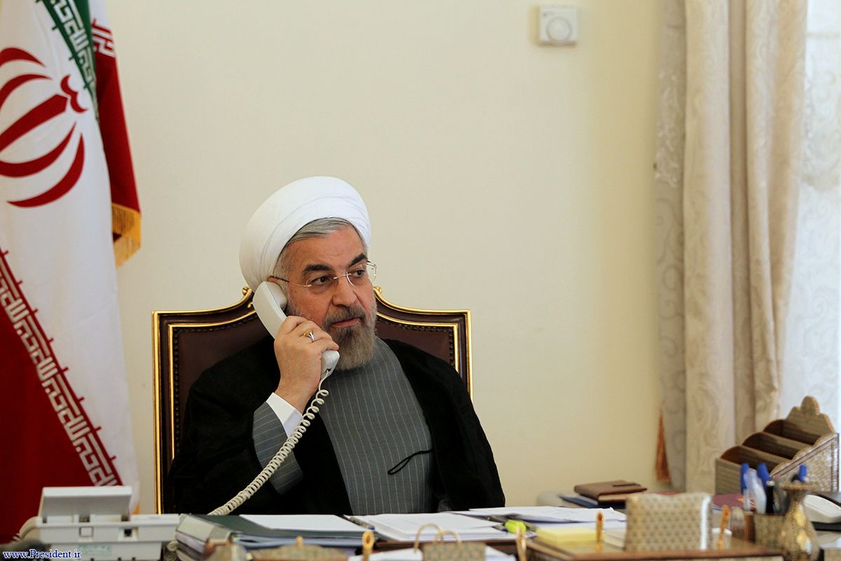 Iranian president discusses Tehran's principled policies with French counterpart Iranian president discusses Tehran's principled policies with French counterpart