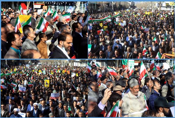 Iranians continue to rally to back Islamic Establishment, Gov't Iranians continue to rally to back Islamic Establishment, Gov't