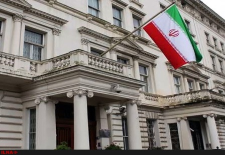 Iran's embassy in London protests media hype in UK Iran's embassy in London protests media hype in UK