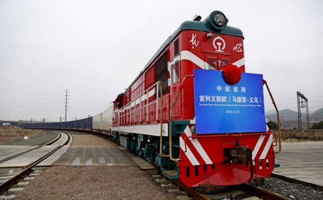 Third Chinese cargo train to arrive in Tehran Third Chinese cargo train to arrive in Tehran