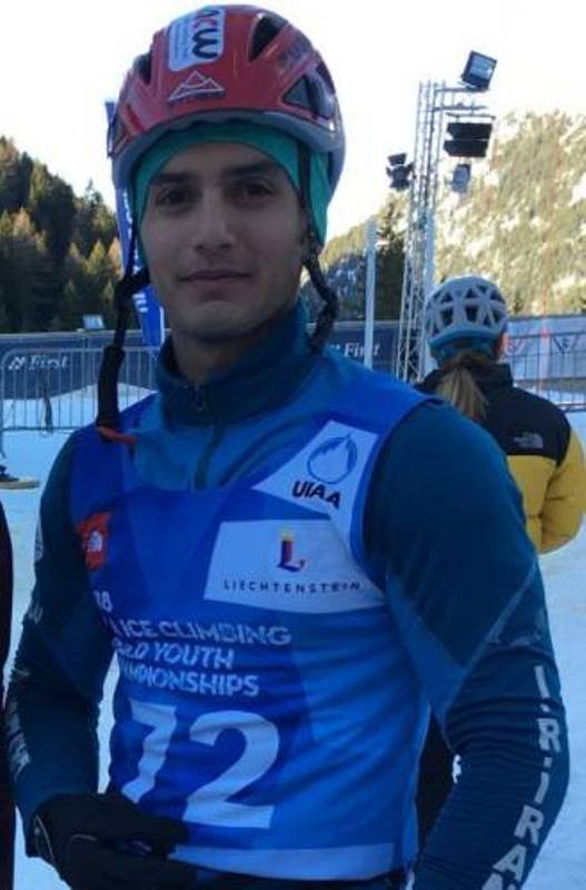 Iran ice climber stands 4th in Liechtenstein Iran ice climber stands 4th in Liechtenstein