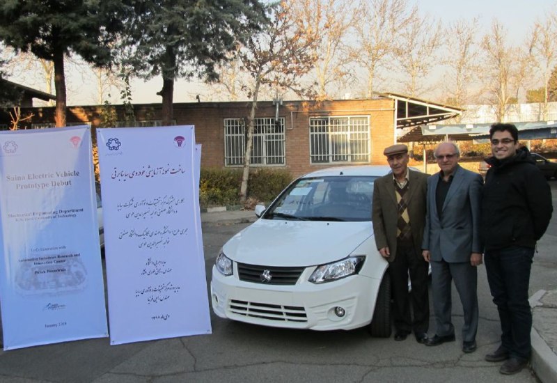 Iran automaker unveils electric car Iran automaker unveils electric car