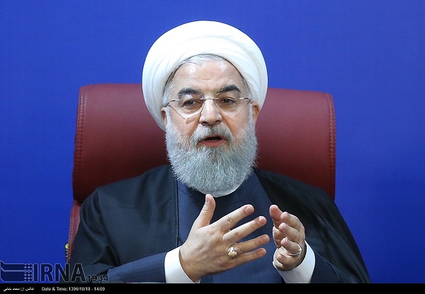 Irans Präsident: Iran steht vor Erzfeinden Irans Präsident: Iran steht vor Erzfeinden
