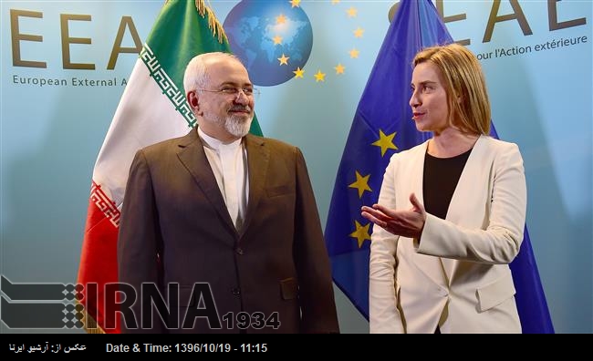 Zarif ve Mogherini Perşembe günü görüşecek Zarif ve Mogherini Perşembe günü görüşecek