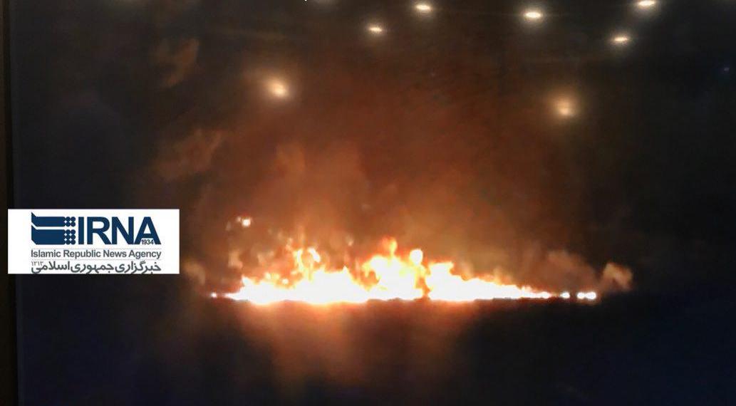 Iranian tanker sinks after 8 days of burning Iranian tanker sinks after 8 days of burning