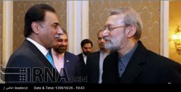 Laricani: İran ve Pakistan dirayetle teröristlerin yarattığı sorunlar karşısında direndi Laricani: İran ve Pakistan dirayetle teröristlerin yarattığı sorunlar karşısında direndi