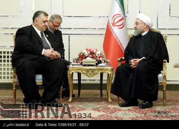 Ruhani: Amerika’nın yeni planı Suriye ve bölgenin bütünlüğü için bir komplodur Ruhani: Amerika’nın yeni planı Suriye ve bölgenin bütünlüğü için bir komplodur