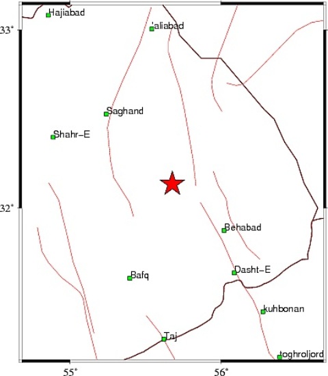 Light quake shakes Behabad in Yazd province Light quake shakes Behabad in Yazd province