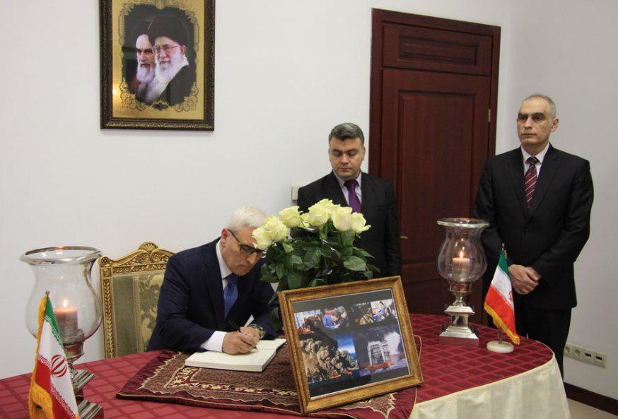 Belarusian officials pay tribute to Sanchi victims Belarusian officials pay tribute to Sanchi victims