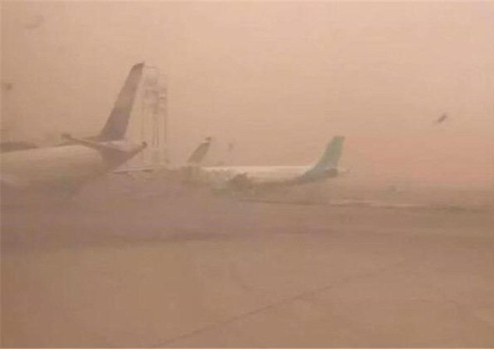 Dust storm cancels 11 flights in southwestern Iranian airports Dust storm cancels 11 flights in southwestern Iranian airports