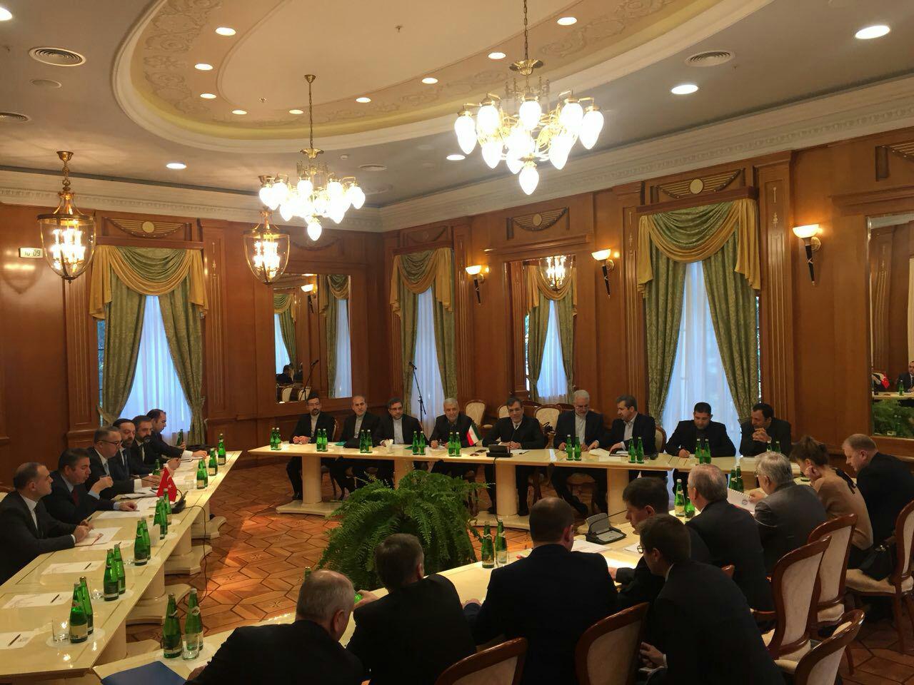 Iran-Russia-Turkey hold preliminary talks in Sochi Iran-Russia-Turkey hold preliminary talks in Sochi
