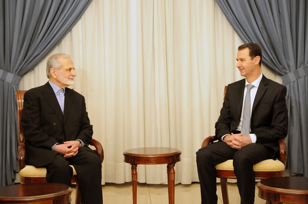 Iran's former FM, Syrian president meet in Damascus Iran's former FM, Syrian president meet in Damascus