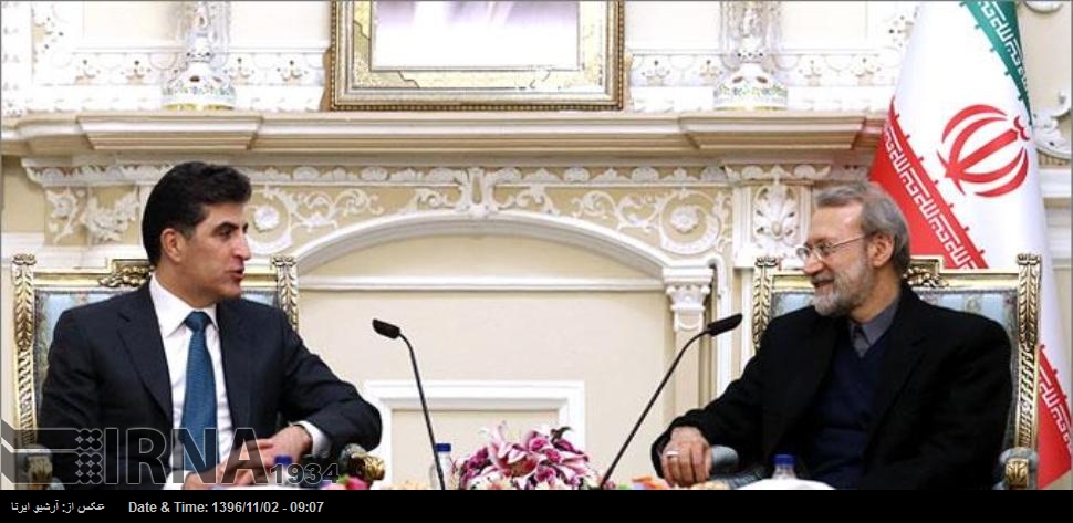 Laricani: İran stratejisi, Irak Kürt Bölgesinin o ülke Anayasası çerçevesinde varlığıdır Laricani: İran stratejisi, Irak Kürt Bölgesinin o ülke Anayasası çerçevesinde varlığıdır