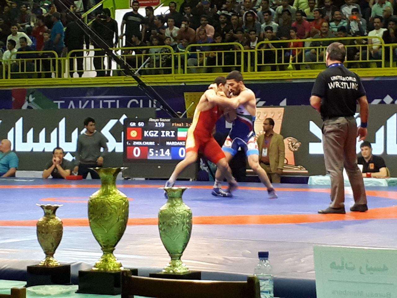 Iranian wrestlers crowned Takhti Cup champions Iranian wrestlers crowned Takhti Cup champions
