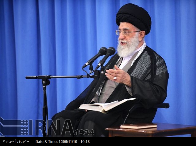 Ayetullah Hamenei: Amerika, bölgedeki varlığını devam etmek için IŞİD’i Afganistan’a nakletmiştir Ayetullah Hamenei: Amerika, bölgedeki varlığını devam etmek için IŞİD’i Afganistan’a nakletmiştir