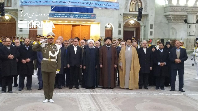 President Rouhani pays tribute to late Imam Khomeini on Islamic Revolution anniversary President Rouhani pays tribute to late Imam Khomeini on Islamic Revolution anniversary