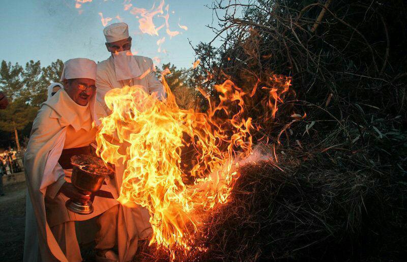 Iranian Zoroastrians hold Sadeh festivities Iranian Zoroastrians hold Sadeh festivities