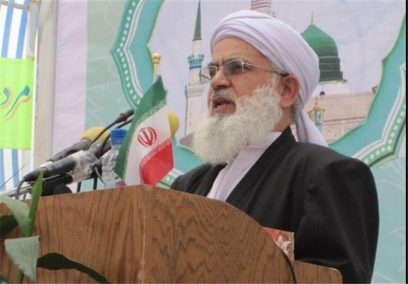 Iran Sunni cleric criticizes US full support for Zionist regime Iran Sunni cleric criticizes US full support for Zionist regime