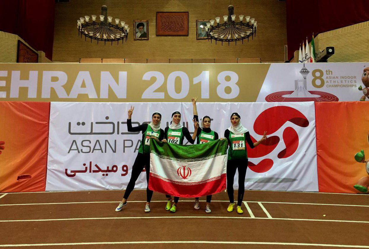 ذهبية وفضية تطوق أعناق لاعبات القوي الإيرانيات في بطولة آسيا داخل الصالات ذهبية وفضية تطوق أعناق لاعبات القوي الإيرانيات في بطولة آسيا داخل الصالات