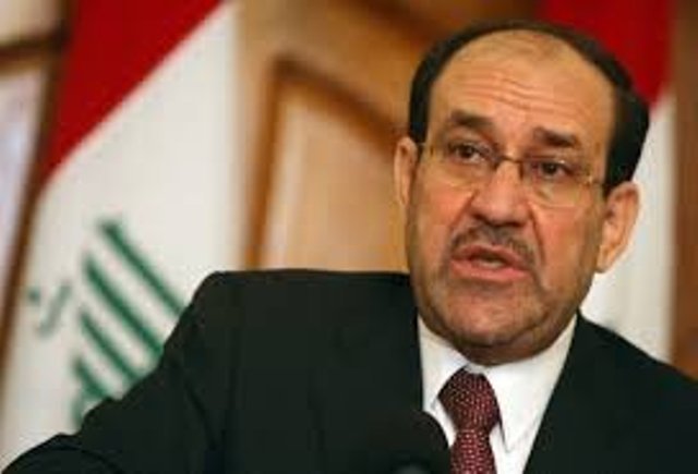 المالكي يرفض حل الحشد الشعبي ويدعو الي وفاق سياسي المالكي يرفض حل الحشد الشعبي ويدعو الي وفاق سياسي