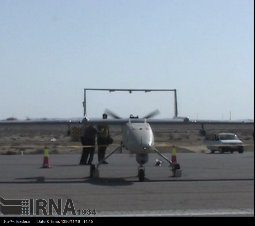 Irán desarrolla un avión de combate no tripulado armado con bomba guiada de precisión