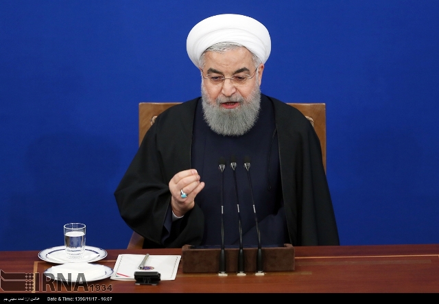 الرئيس روحاني: الاتفاق النووي لن يتغير الرئيس روحاني: الاتفاق النووي لن يتغير