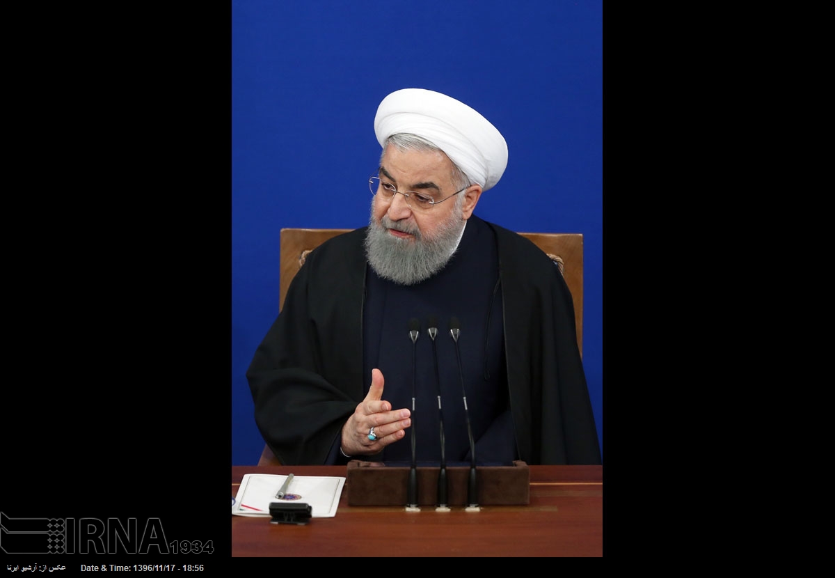 روحاني: إيران ستكون بالتأكيد الي جانب الشعب الأفغاني في مكافحة الإرهاب روحاني: إيران ستكون بالتأكيد الي جانب الشعب الأفغاني في مكافحة الإرهاب