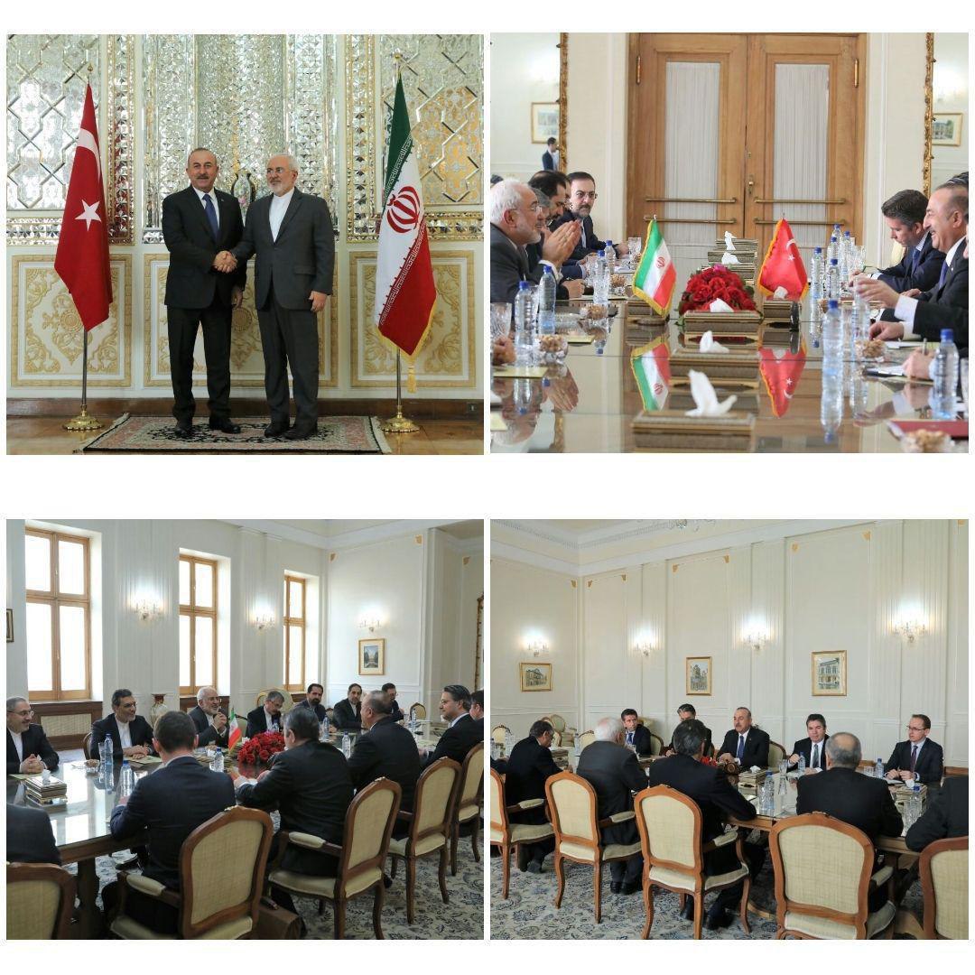 وزیر الخارجیة التركی یلتقی نظیره الایرانی فی طهران وزیر الخارجیة التركی یلتقی نظیره الایرانی فی طهران