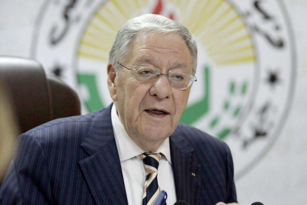 أمين عام حزب الأغلبية يكذب وجود لجنة تحضر لترشيح بوتفليقة لعهدة خامسة أمين عام حزب الأغلبية يكذب وجود لجنة تحضر لترشيح بوتفليقة لعهدة خامسة