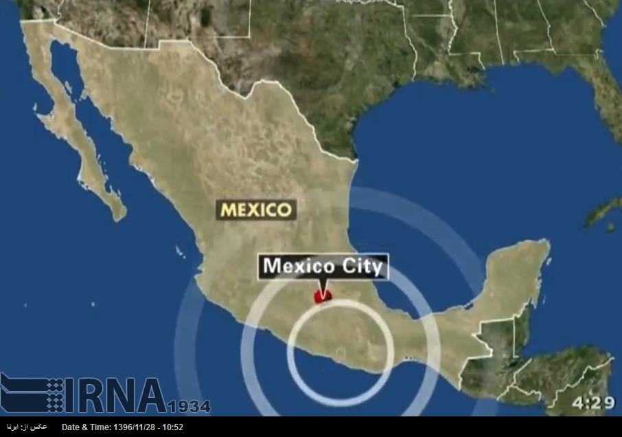 مکزیک- زلزله 7.5 ریشتری در «مکزیکوسیتی»